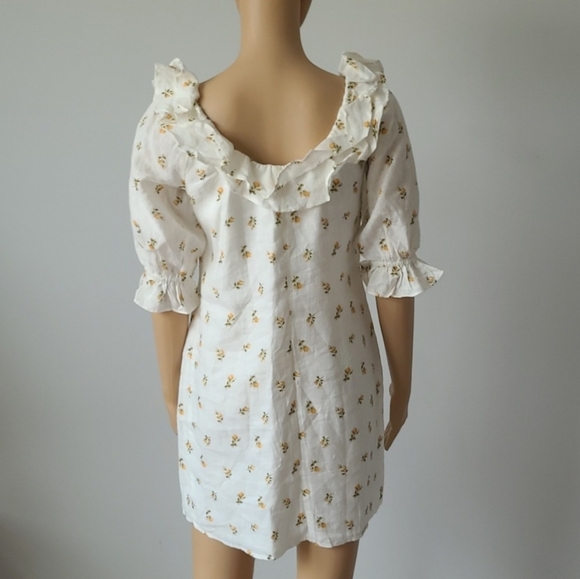Reformation Indio Dress Mini Rosebud Floral - Picture 10 of 10